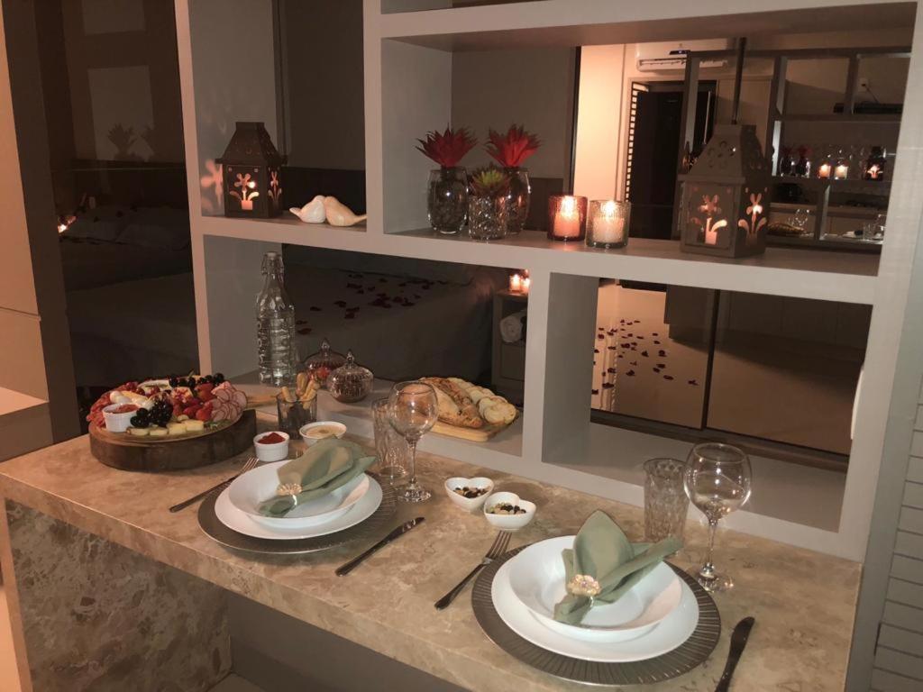 Flat Mobiliado De Luxo Perto Do Goiania Shopping Apartman Kültér fotó
